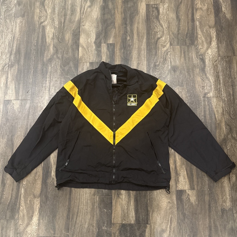 US Army Physical Fitness Uniform PT (APFU) Full-Zip Jacket Womens Size M Regular